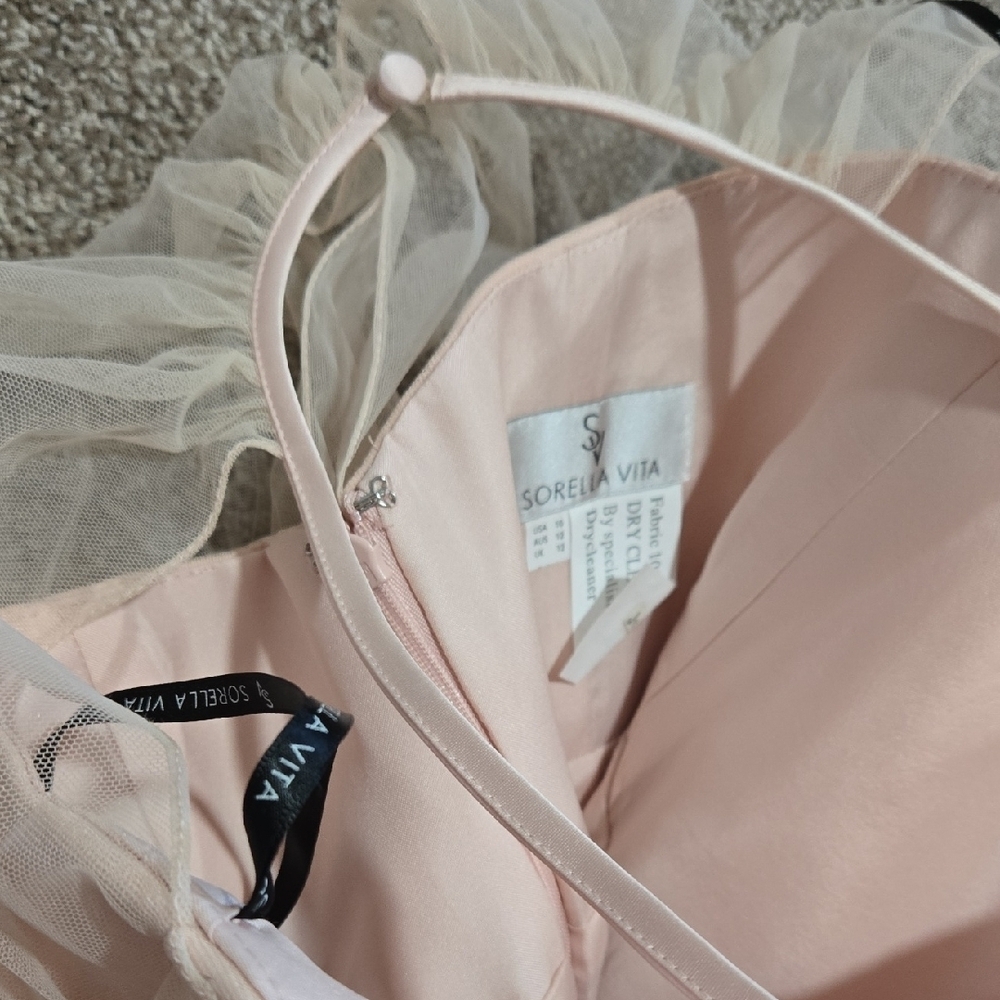 Sorella Vita Light Pink Dress Size 10 - Picture 8 of 8